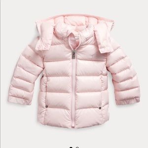 Baby Pink Polo Coat